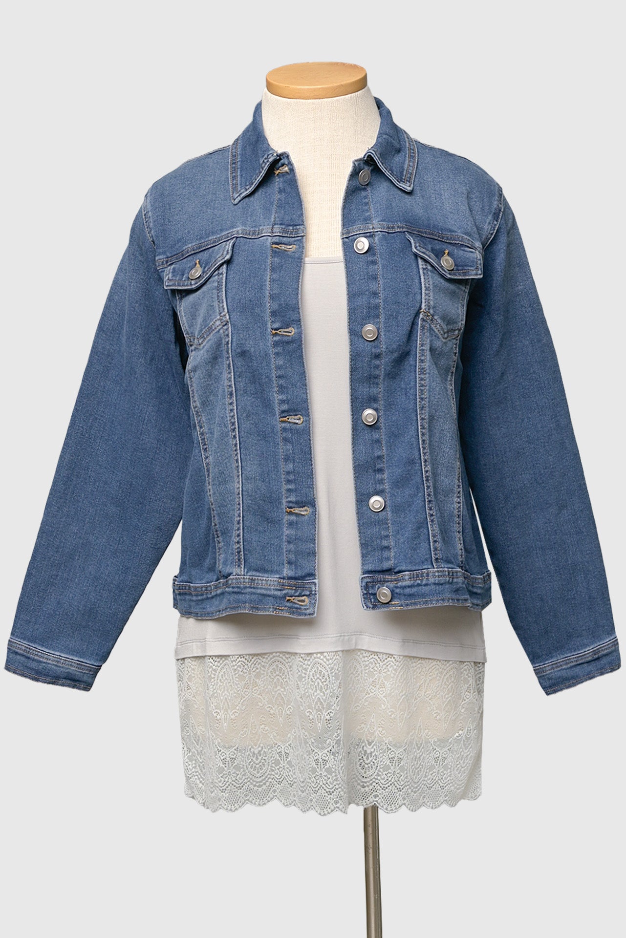 Denim Jacket - Trucker Curvy