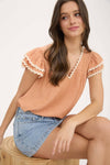 Blouse - Dusty Peach