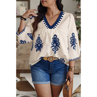 Blouse - Geo Print