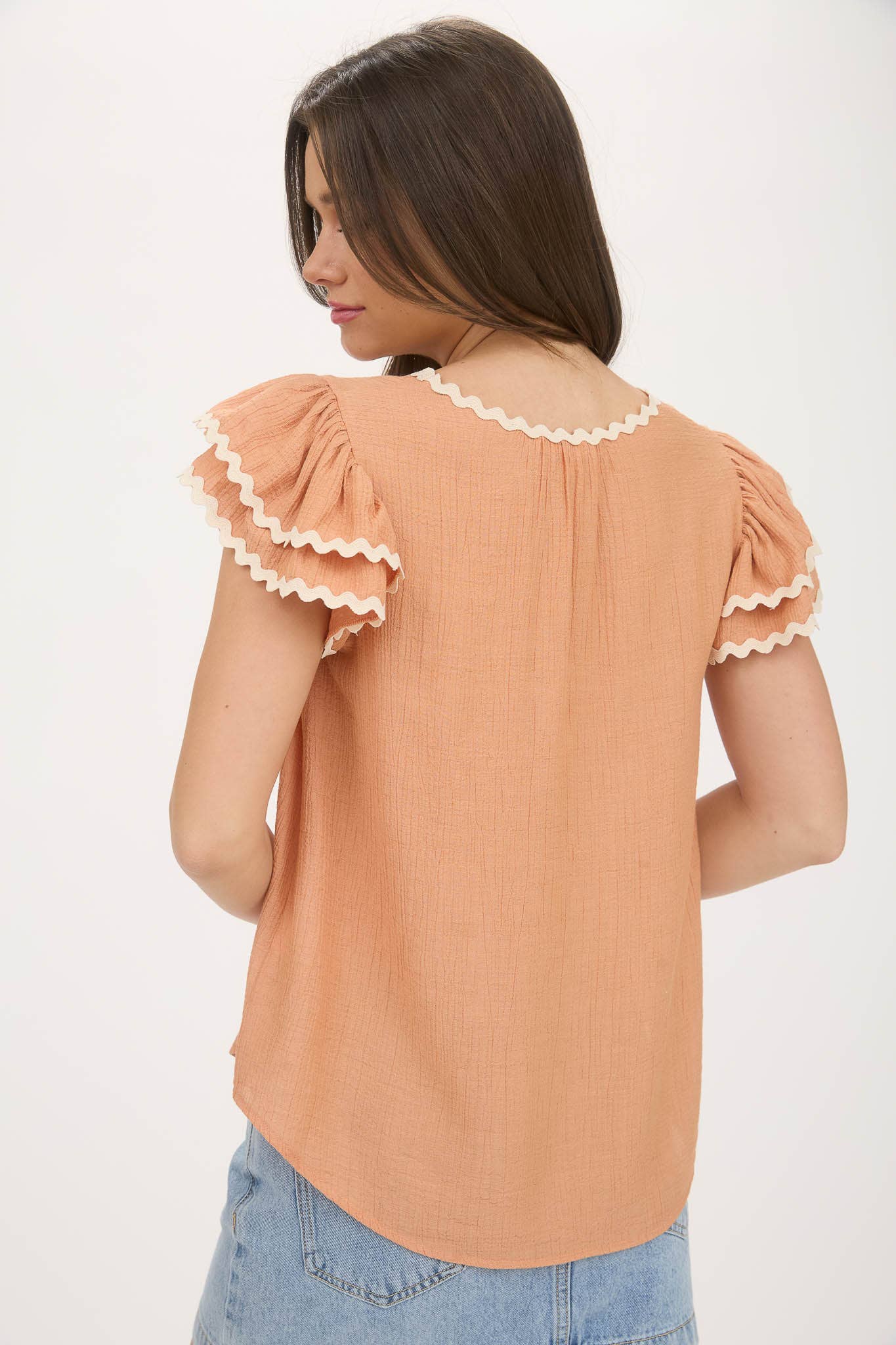 Blouse - Dusty Peach